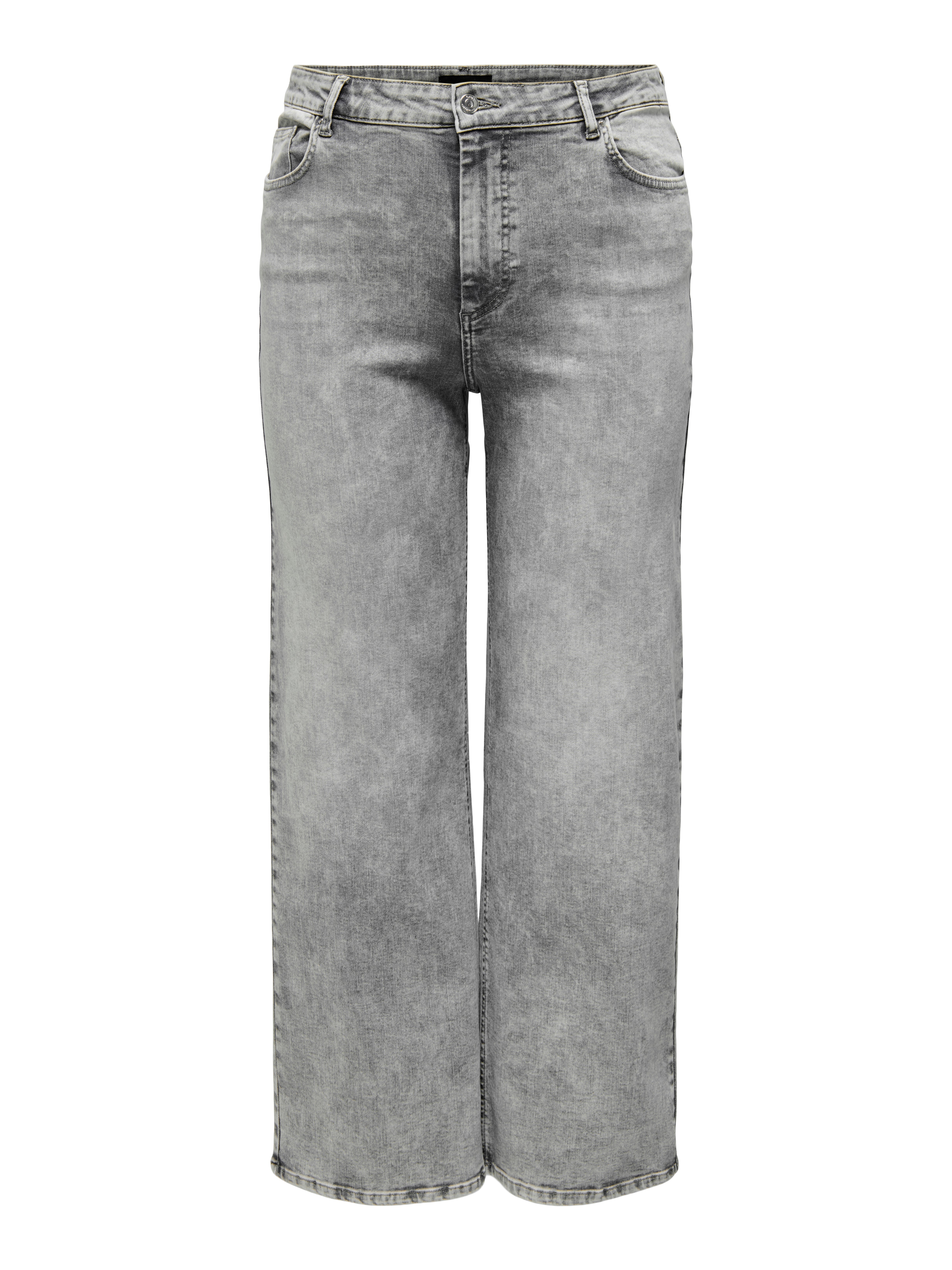 Thumbnail - Carwilly Hohe Taille Weiter Beinschnitt Jeans