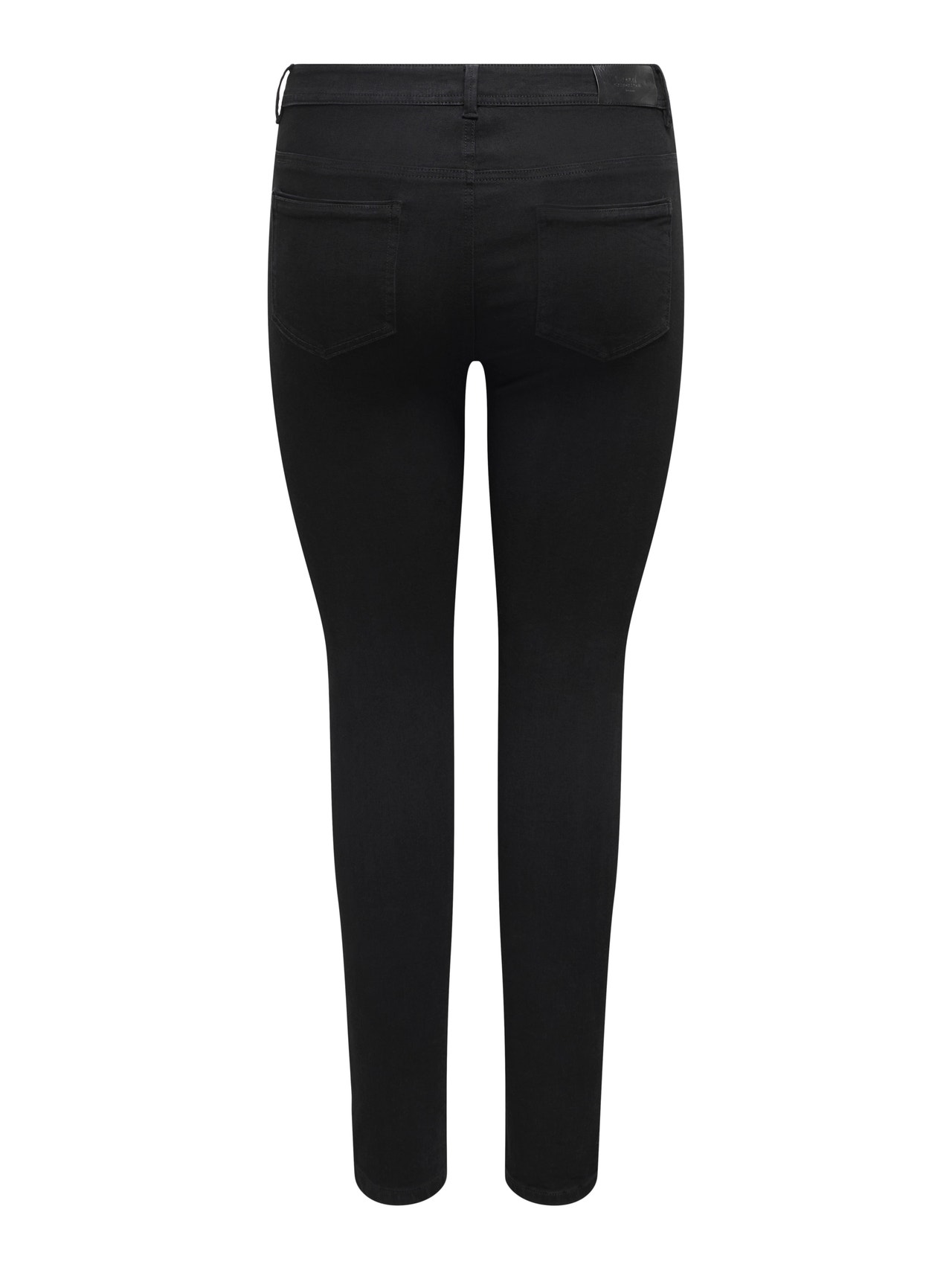 ONLY CARSALLY Skinny Fit Jeans -Black Denim - 15352625