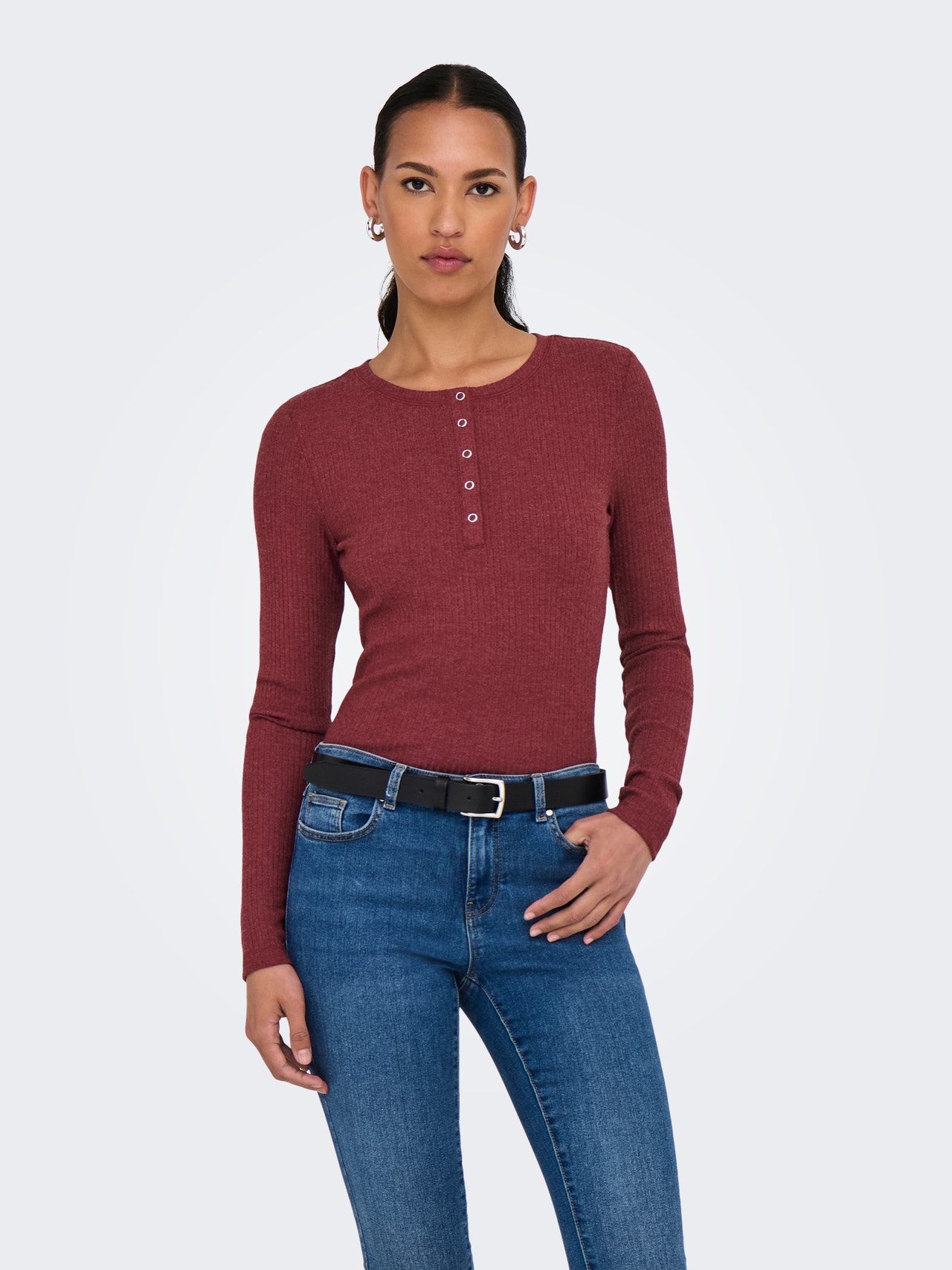 ONLY ONLLINEA Blouse -Cabernet - 15352871