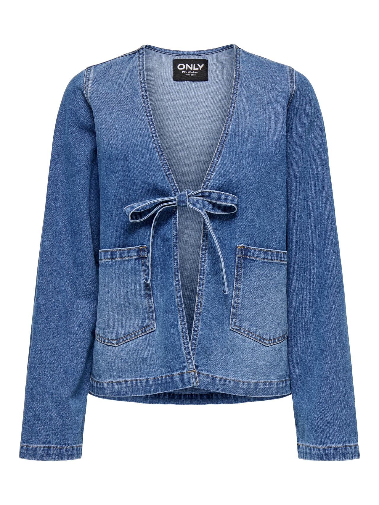 Cazadora Mujer Chaqueta Vaquera Ajustada De Only Boutique Trendz