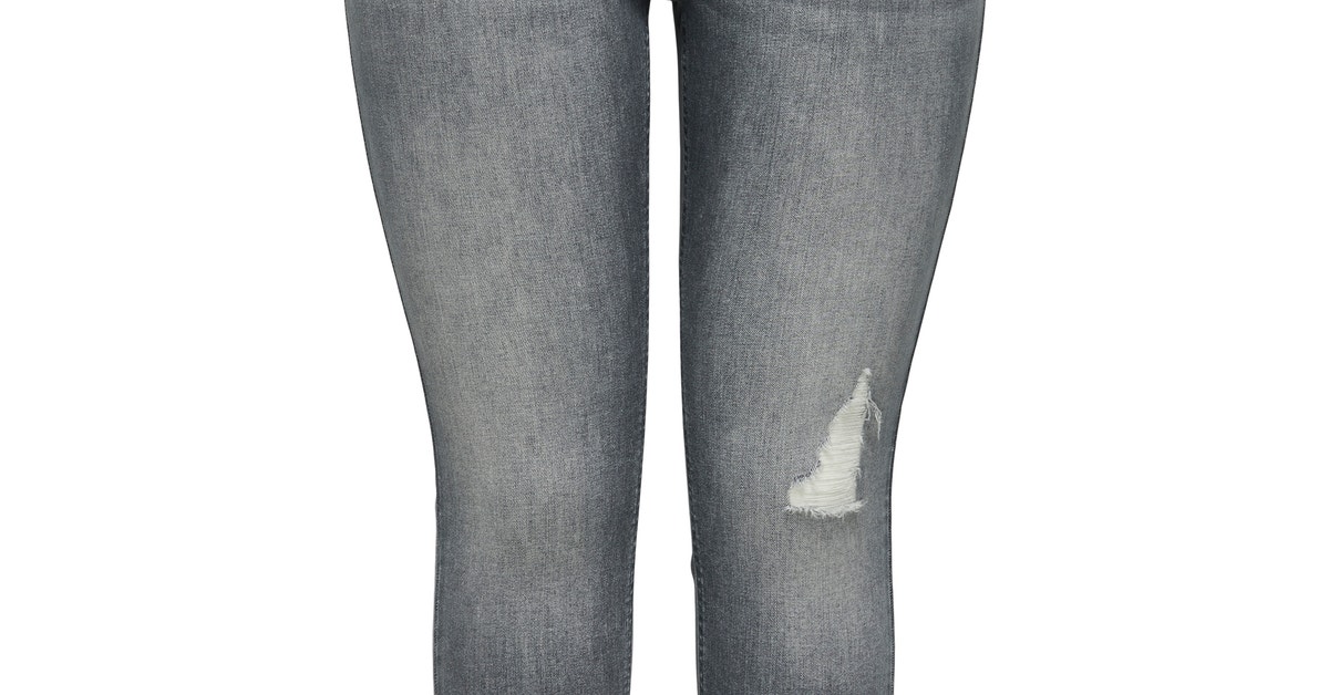 Jean Skinny H&M Gris Cool Taille 146 - Occasion Très Bon état