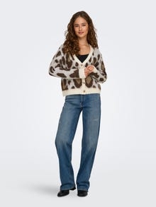 ONLY ONLEDELIE Knitted cardigan -Birch - 15353090