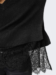 ONLY ONLVIVIA Knitted pullover -Black - 15353121