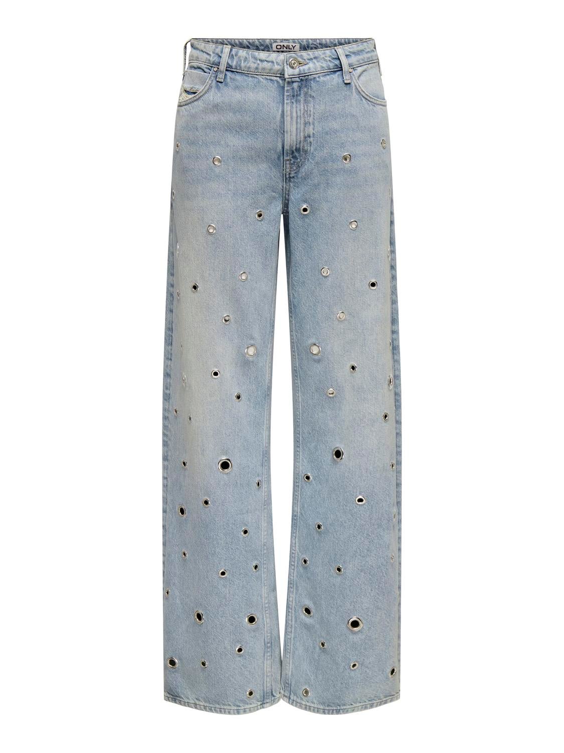 Onlcobain Weiter Beinschnitt Jeans