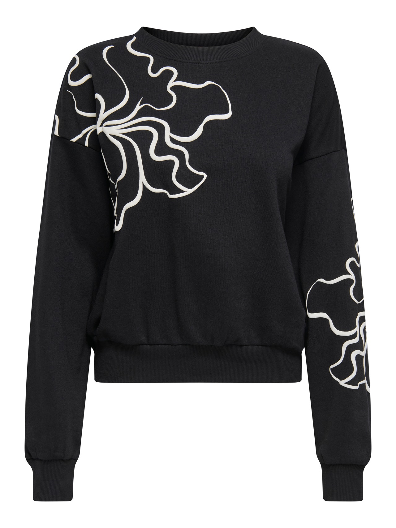ONLY ONLODESSA Sweatshirt -Black - 15353259