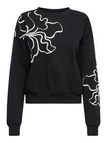 ONLY ONLODESSA Sweatshirt -Black - 15353259