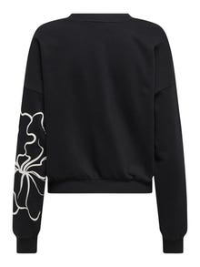 ONLY ONLODESSA Sweatshirt -Black - 15353259
