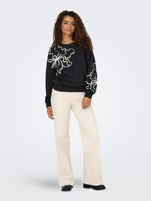 ONLY ONLODESSA Sweatshirt -Black - 15353259