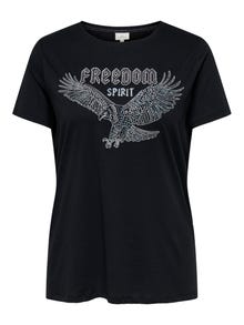 ONLY CARCRUZ T-shirt -Black - 15353271