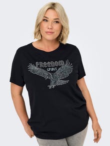 ONLY CARCRUZ T-shirt -Black - 15353271