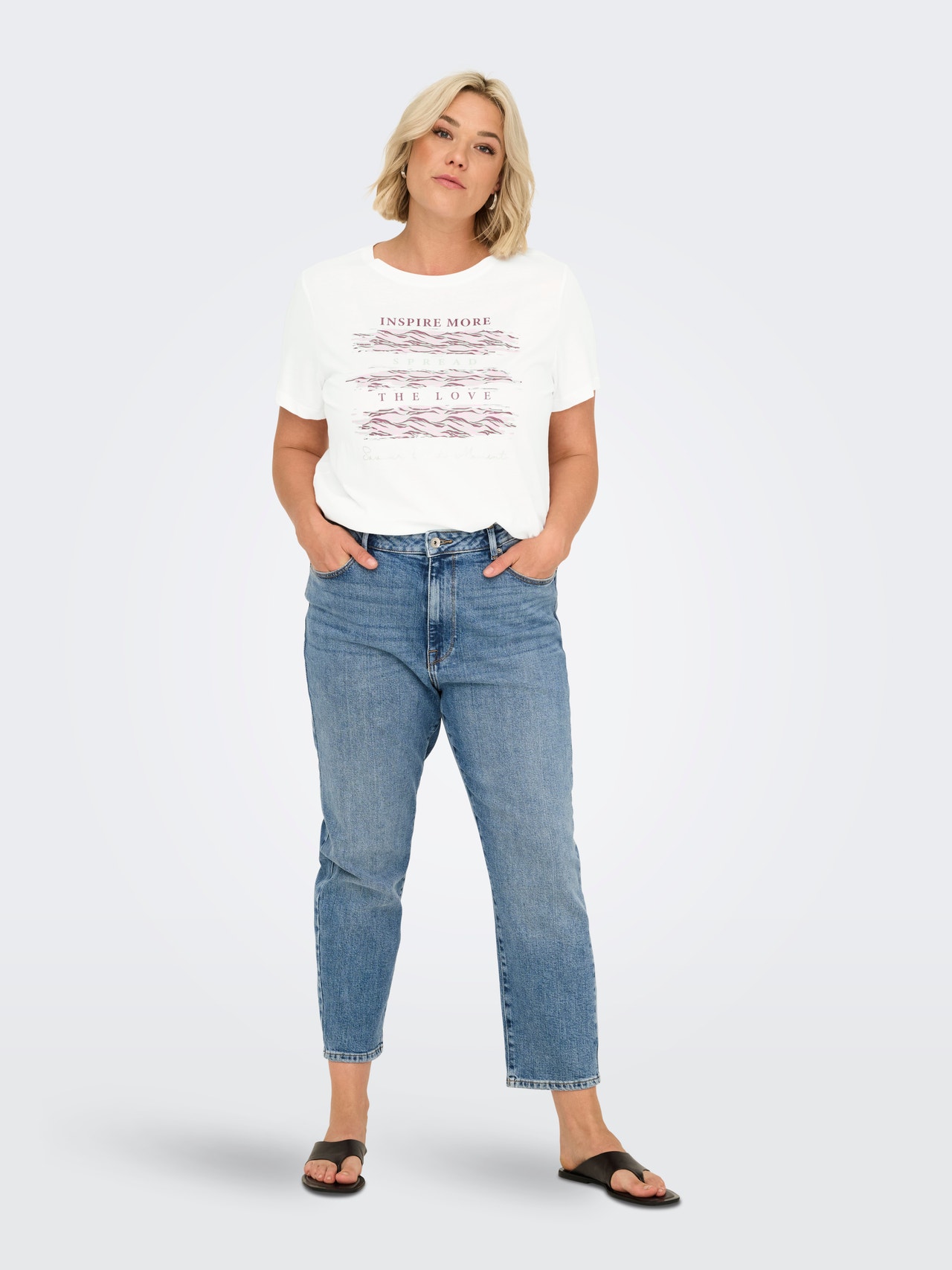 ONLY CARCRUZ T-shirt -Cloud Dancer - 15353271