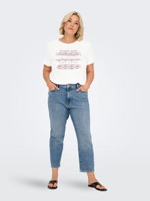 ONLY CARCRUZ T-shirt -Cloud Dancer - 15353271