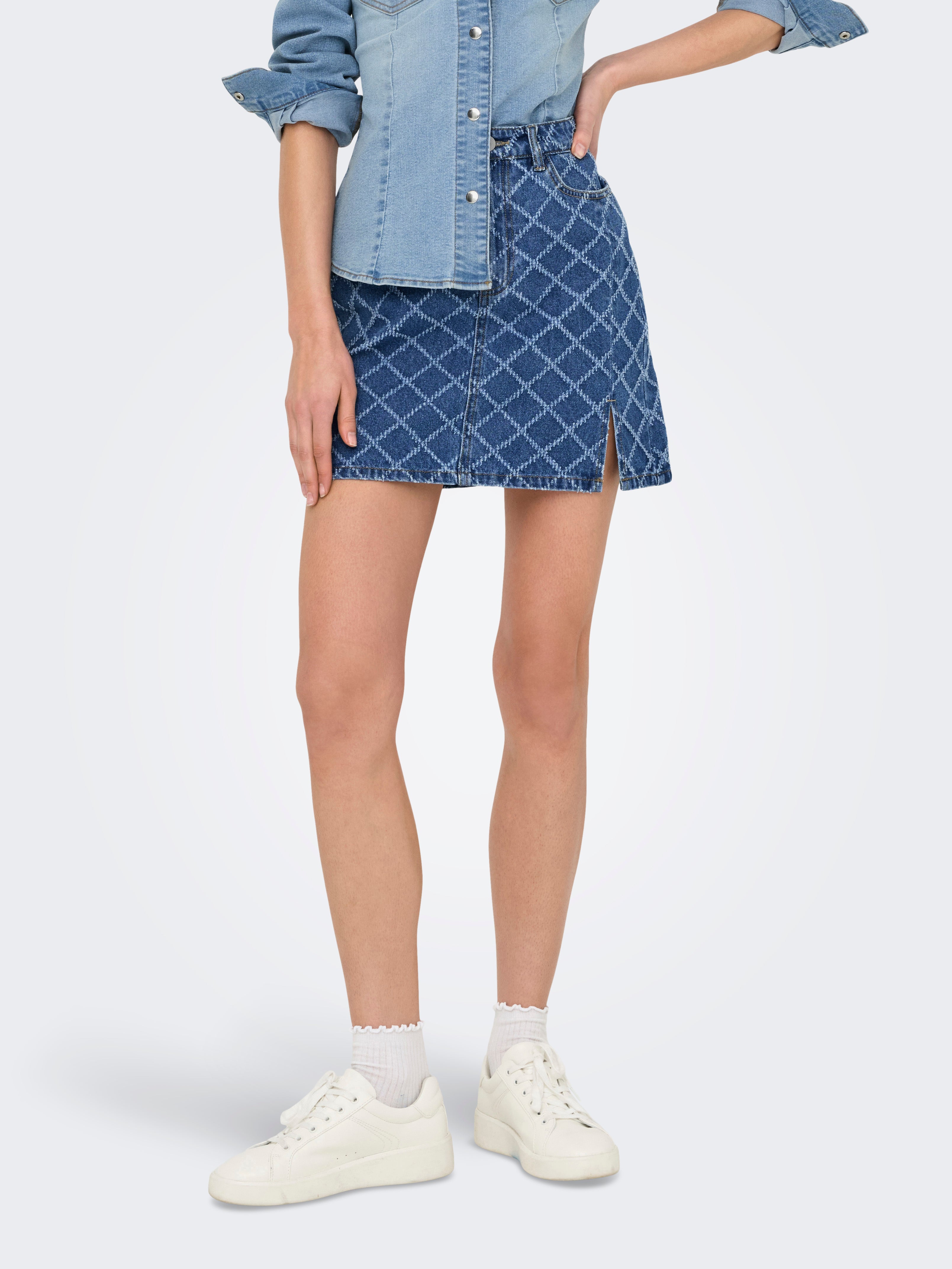 Jdyemilie Denim Kurzer Rock