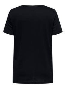 ONLY CARSIMONE T-shirt -Black - 15353382