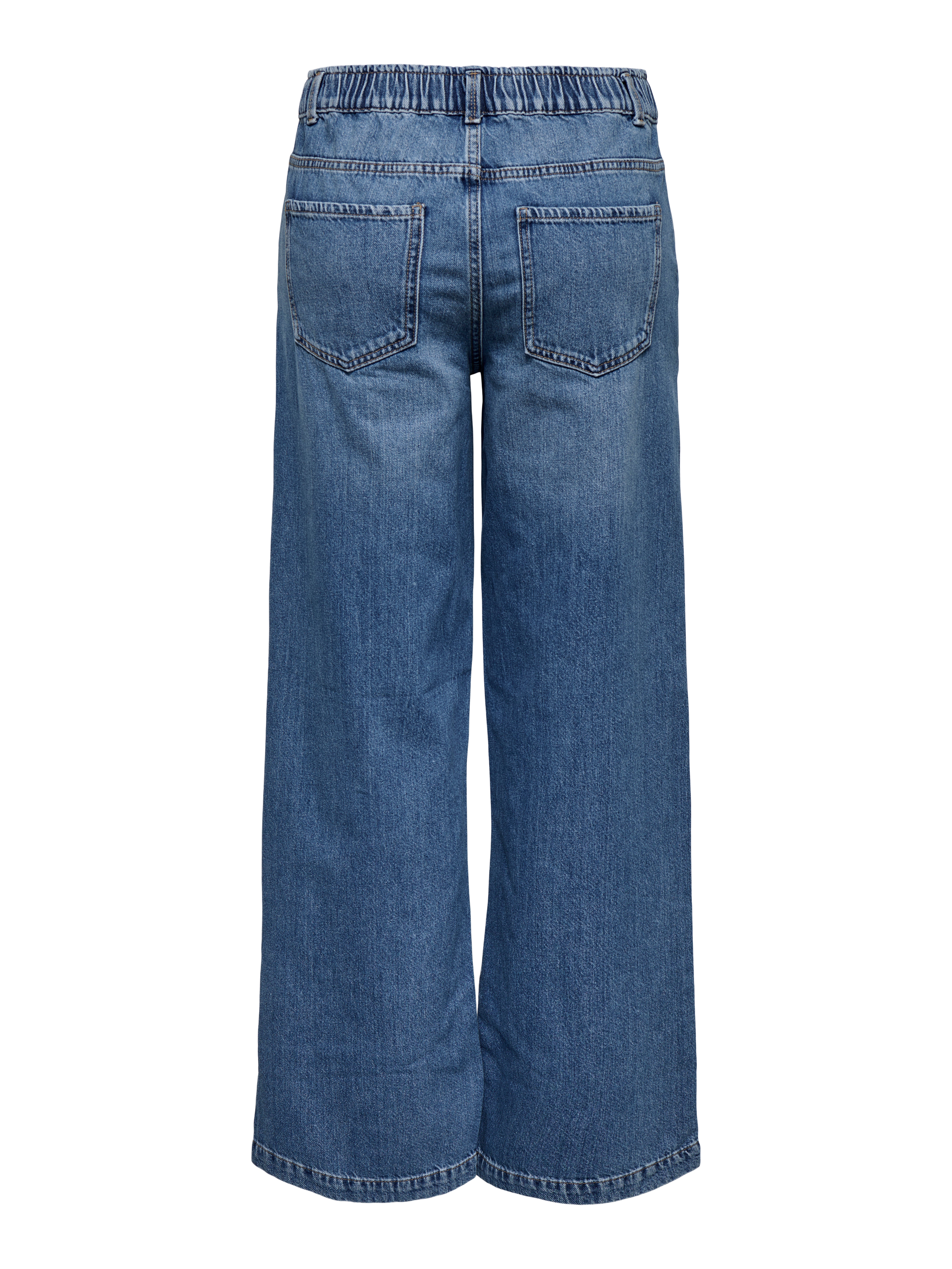 Thumbnail - Onlcomet Mittlere Taille Weiter Beinschnitt Jeans