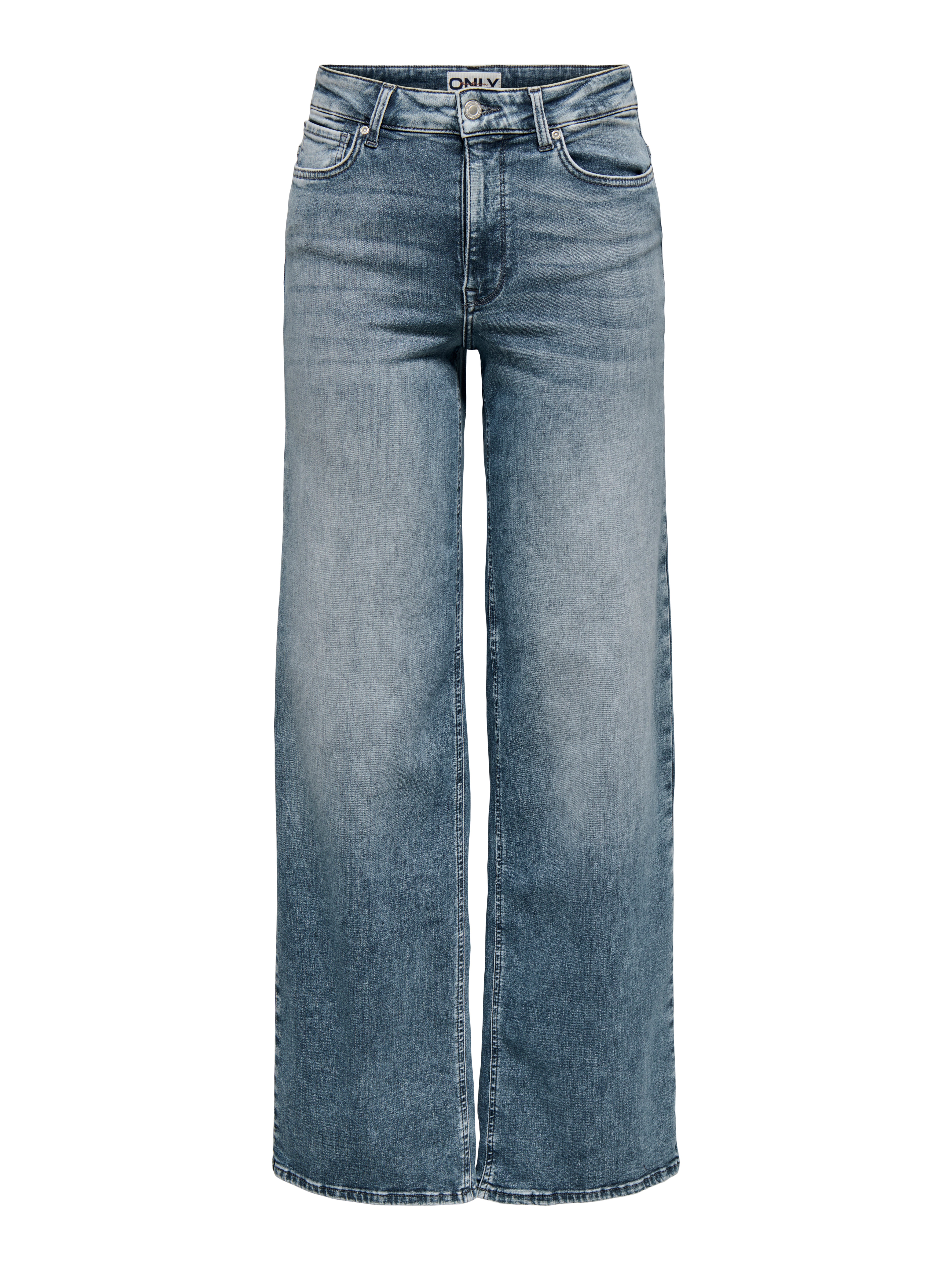 Onlmadison Hohe Taille Weiter Beinschnitt Jeans