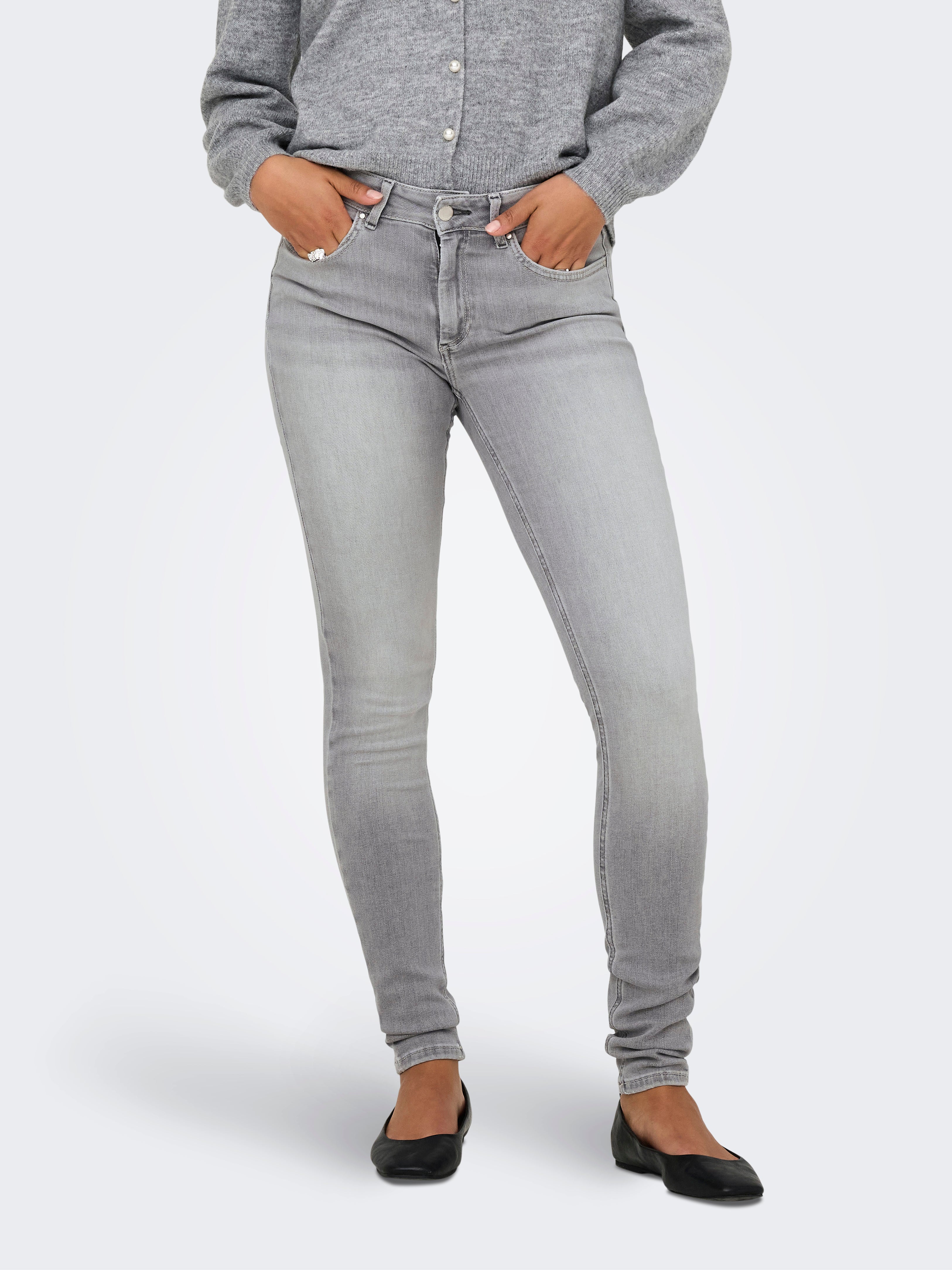 Onlblush Mittlere Taille Skinny Fit Jeans