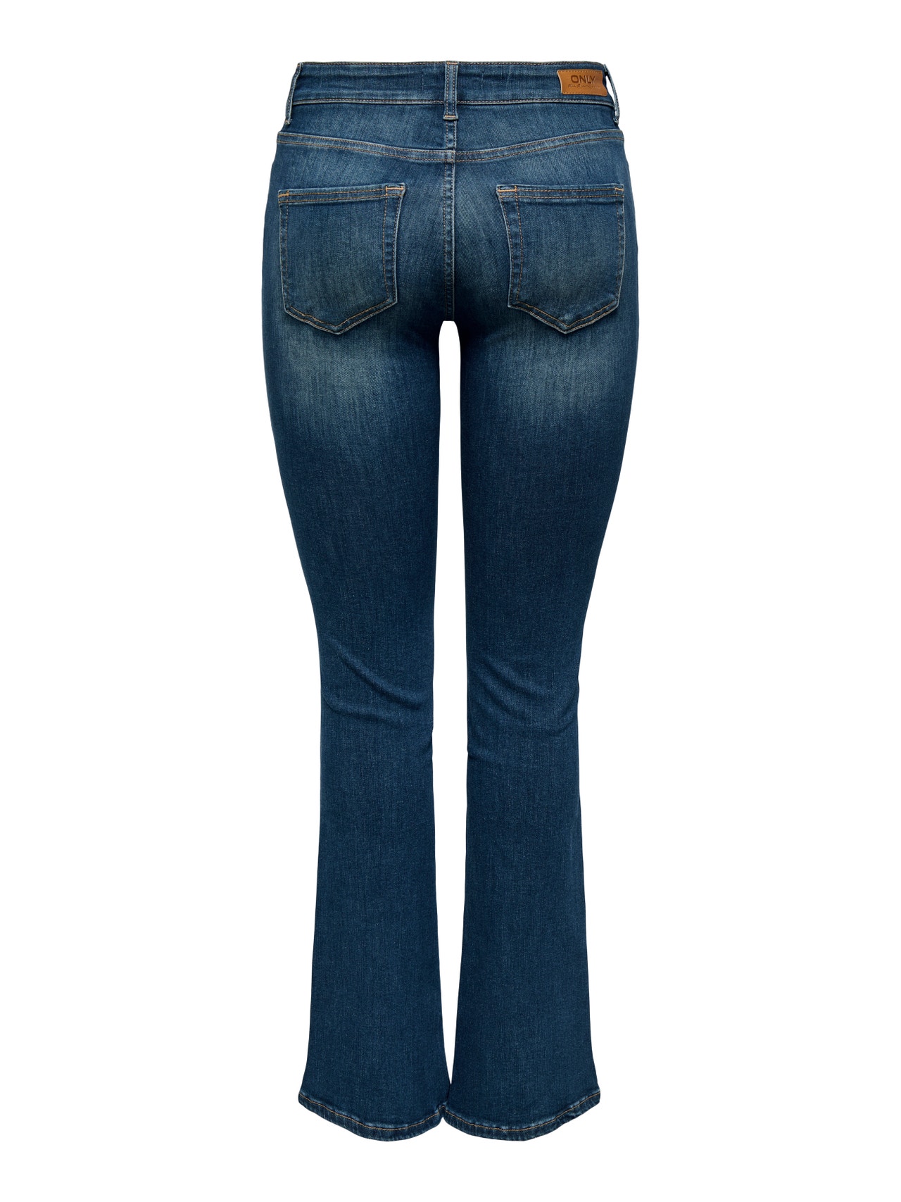 ONLBLUSH Taille moyenne Flared Fit Jeans Bleu foncé ONLY®