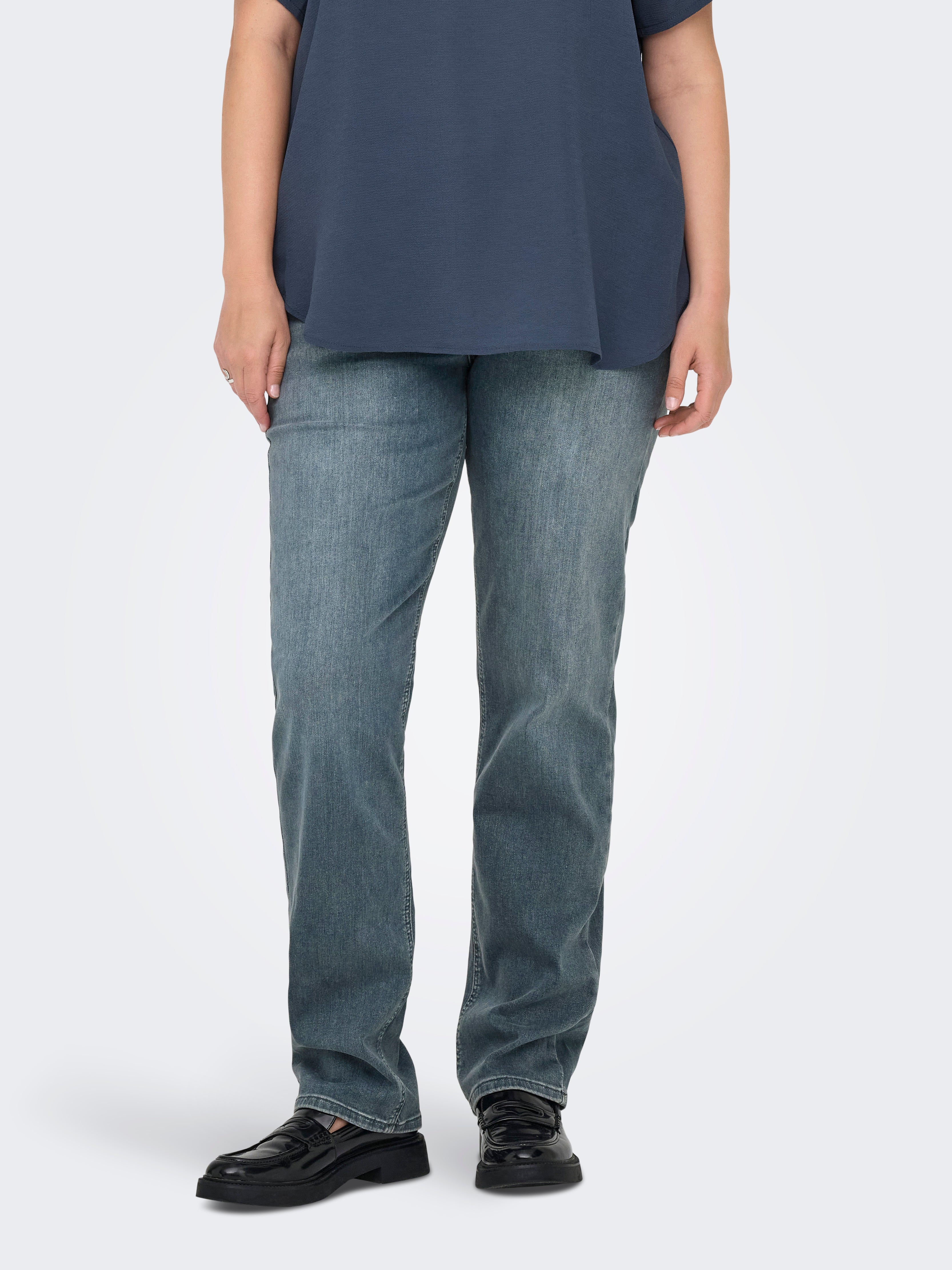 Carwilly Gerade Geschnitten Jeans