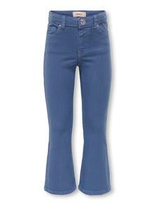 ONLY KMGSUNNA Flared Fit Trousers -Vintage Indigo - 15353787