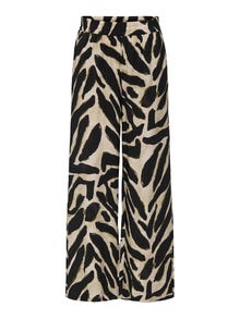 ONLY JDYJASMINE Wide Leg Fit Trousers -Tapioca - 15354007