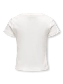 ONLY KMGKIRA T-shirt -Cloud Dancer - 15354090