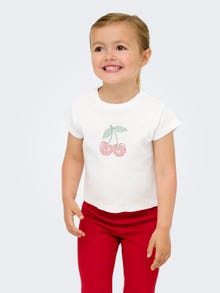 ONLY KMGKIRA T-shirt -Cloud Dancer - 15354090