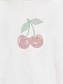 ONLY KMGKIRA T-shirt -Cloud Dancer - 15354090