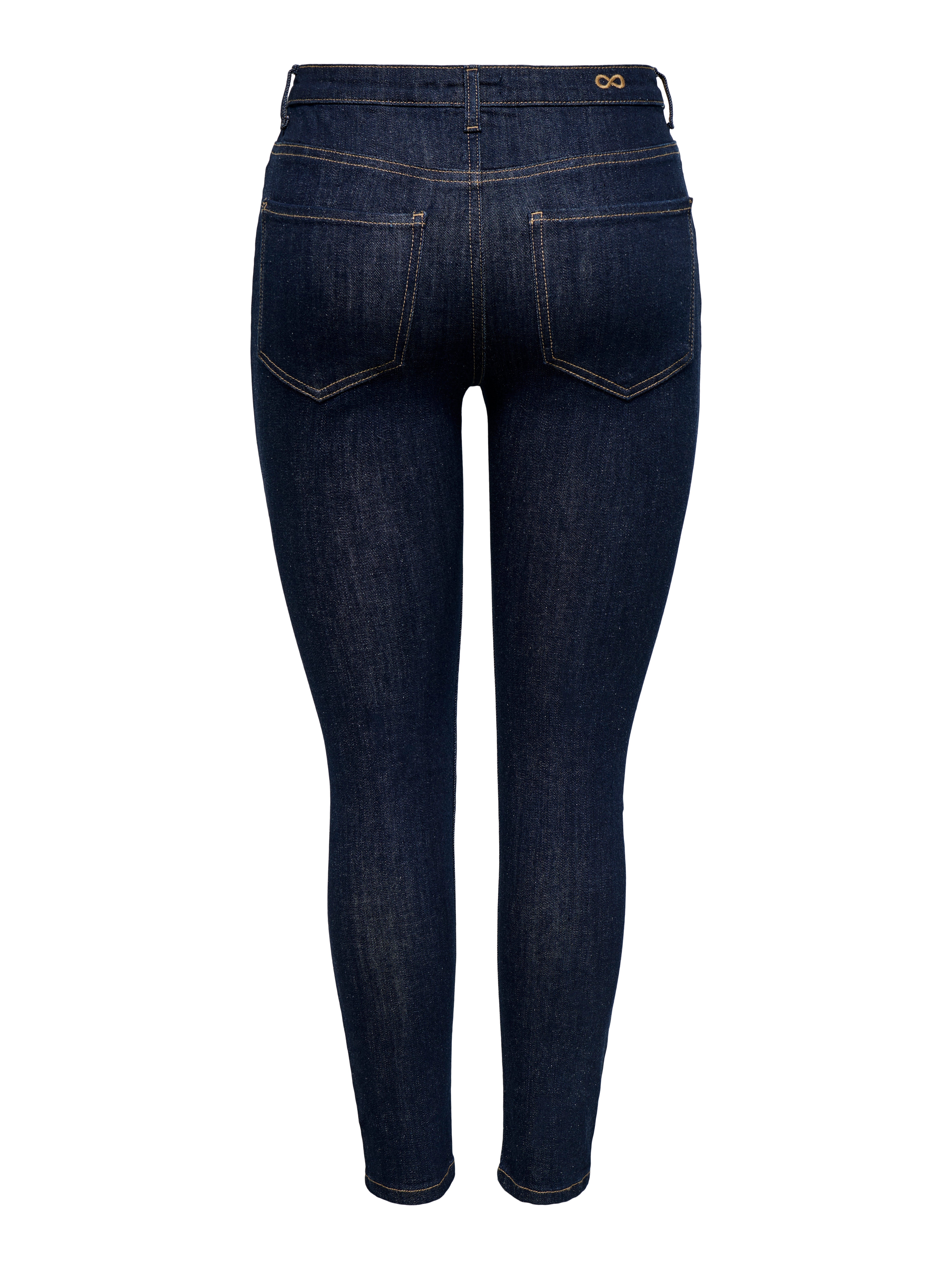 Thumbnail - Jdyfina Mittlere Taille Skinny Fit Knöchellang Jeans