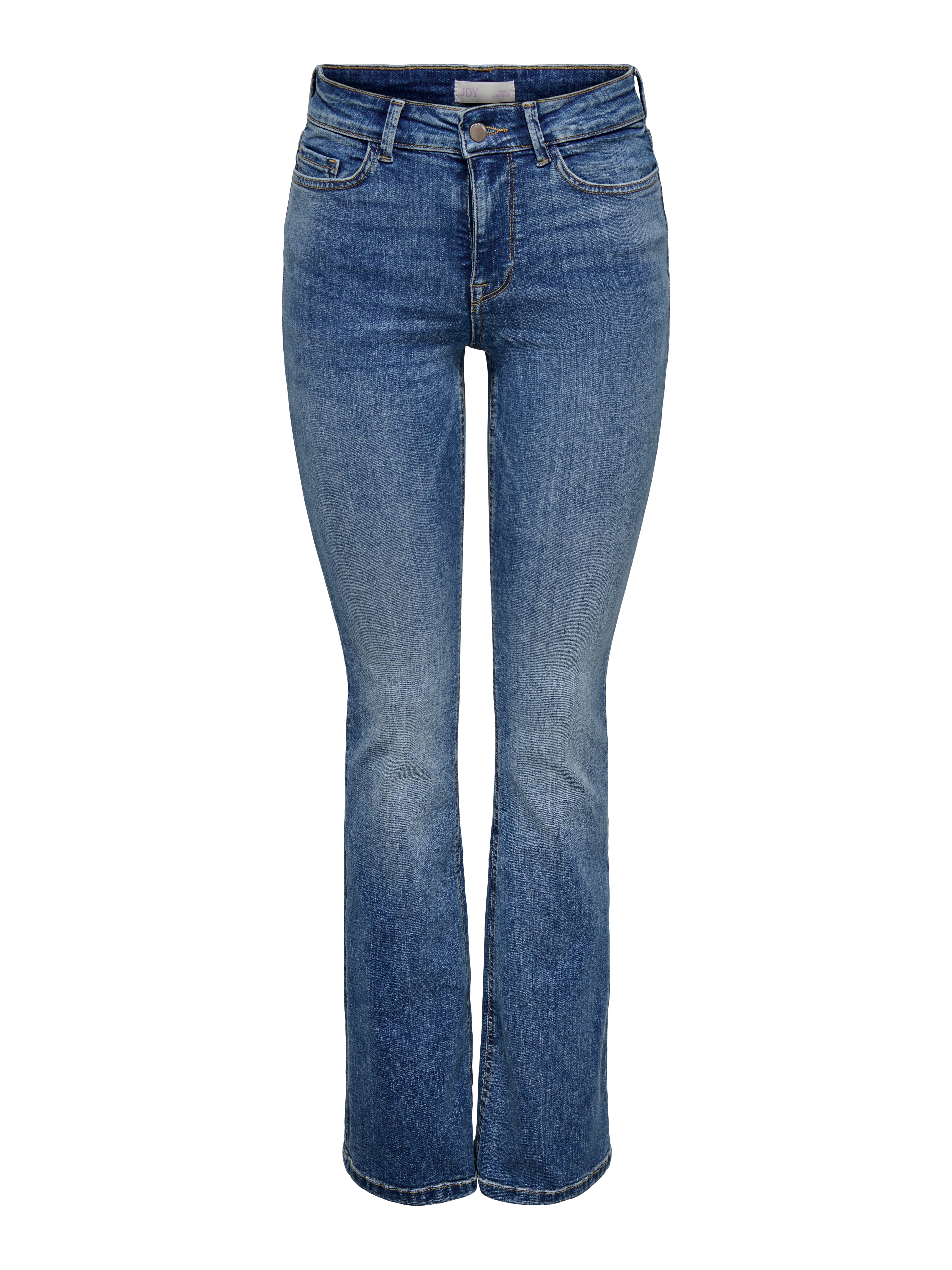 Thumbnail - Jdyfina Mittlere Taille Flared Jeans