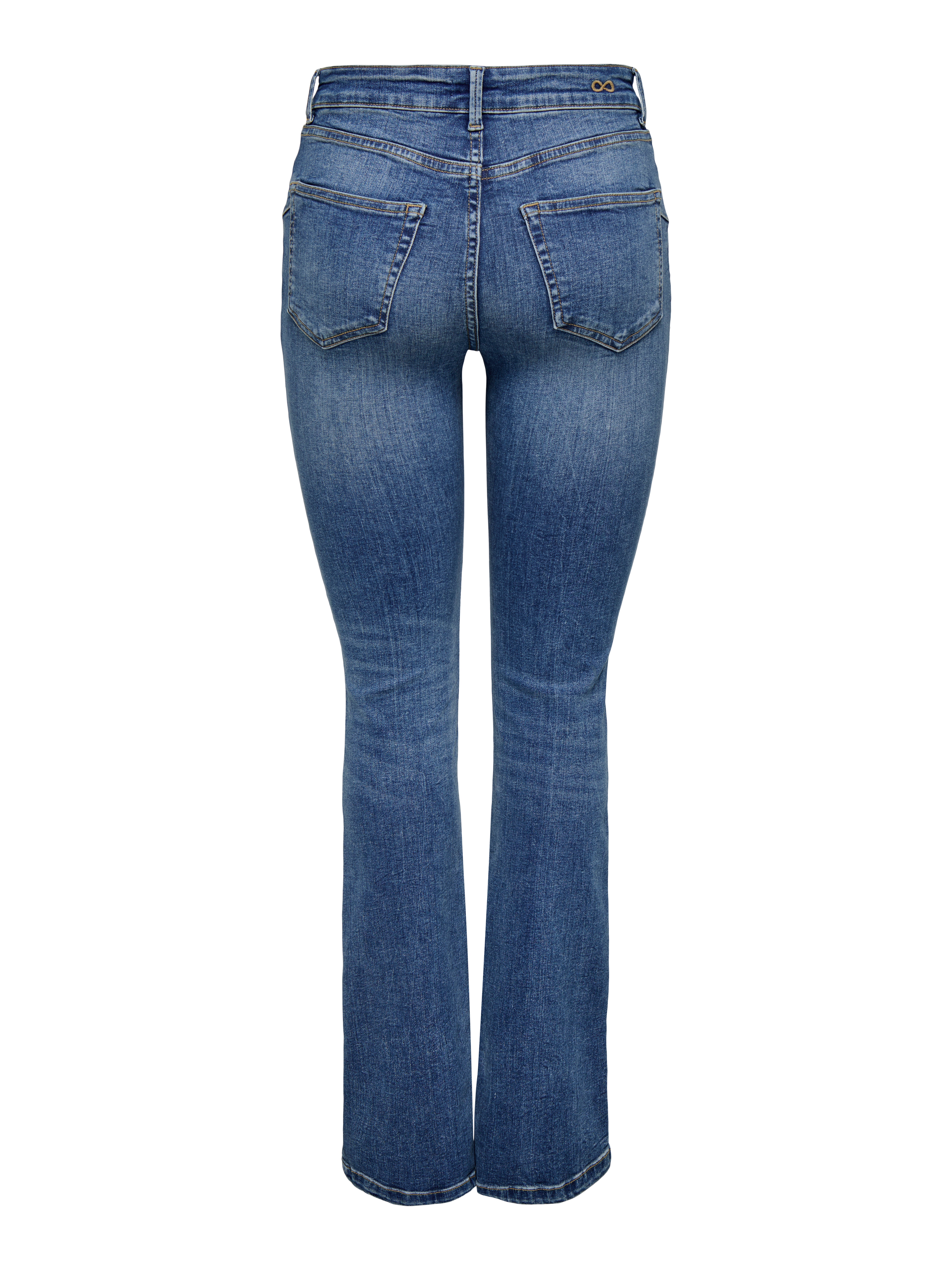 Thumbnail - Jdyfina Mittlere Taille Flared Jeans