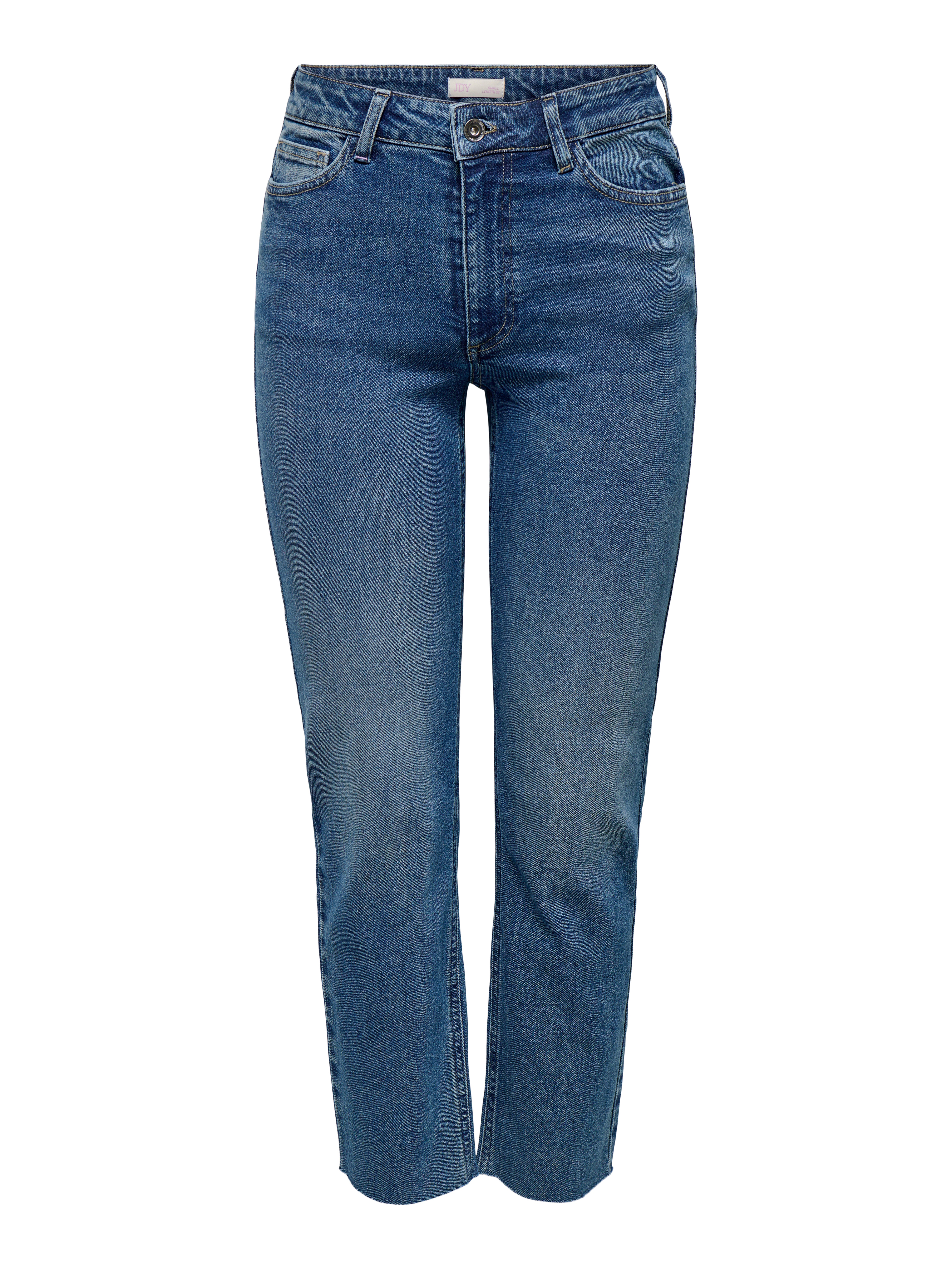 Thumbnail - Jdylullu Hohe Taille Gerade Geschnitten Jeans