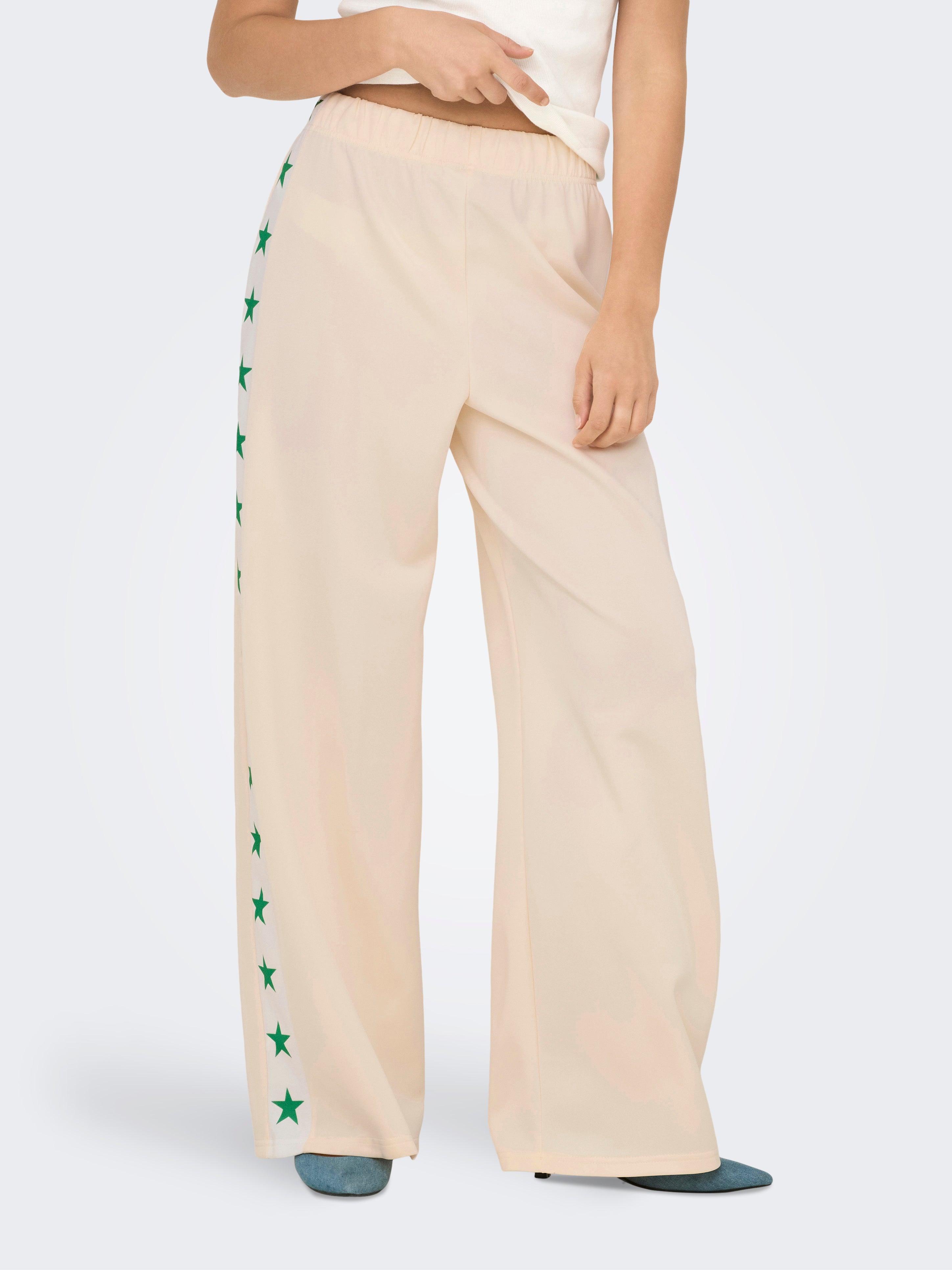 Onlstar Normal Geschnitten Hose Mit Weitem Beinschnitt