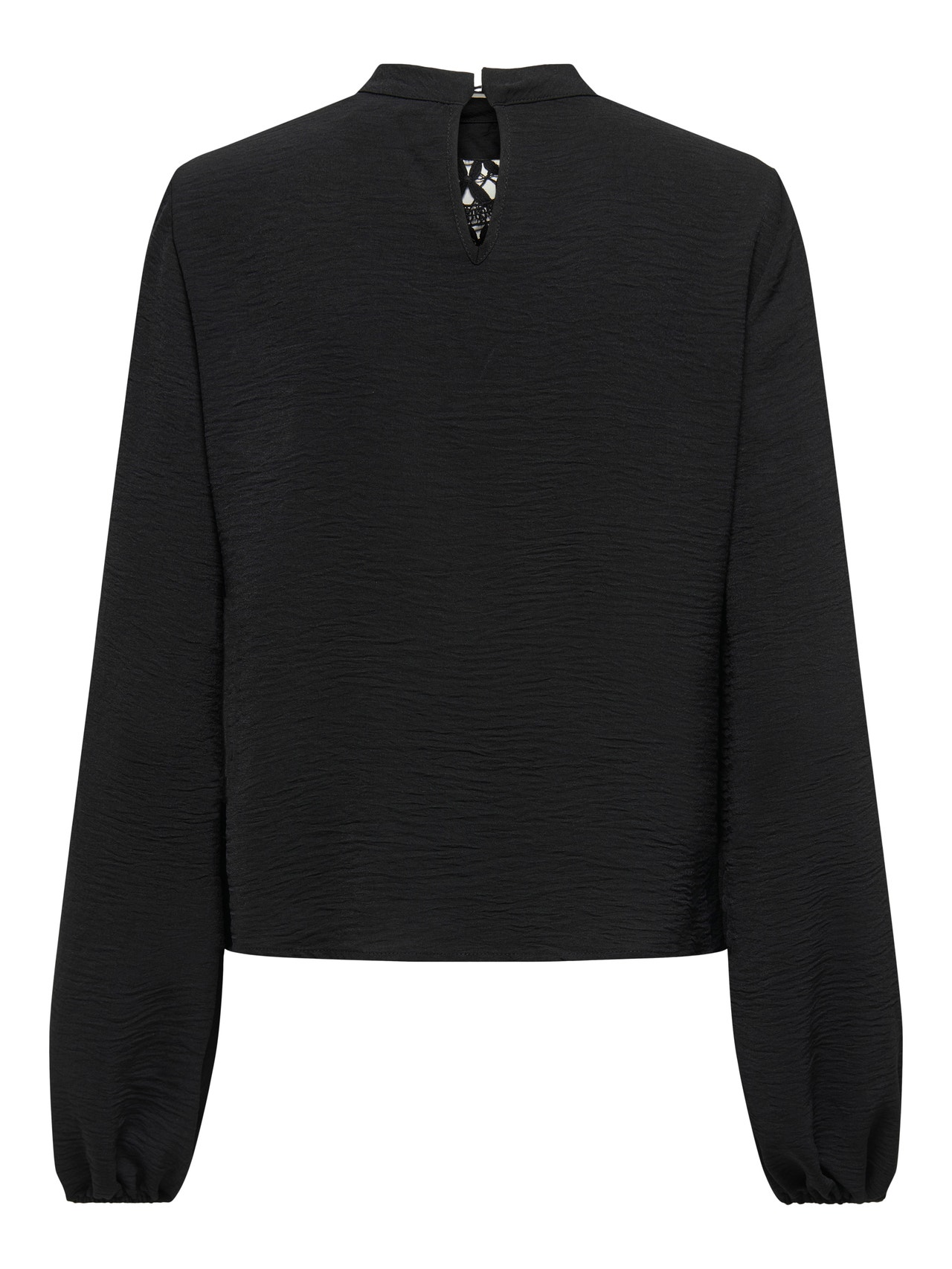 ONLY Redovno prianjanje Ovratnik košulje Elastične manžete Košulja -Black - 15354372