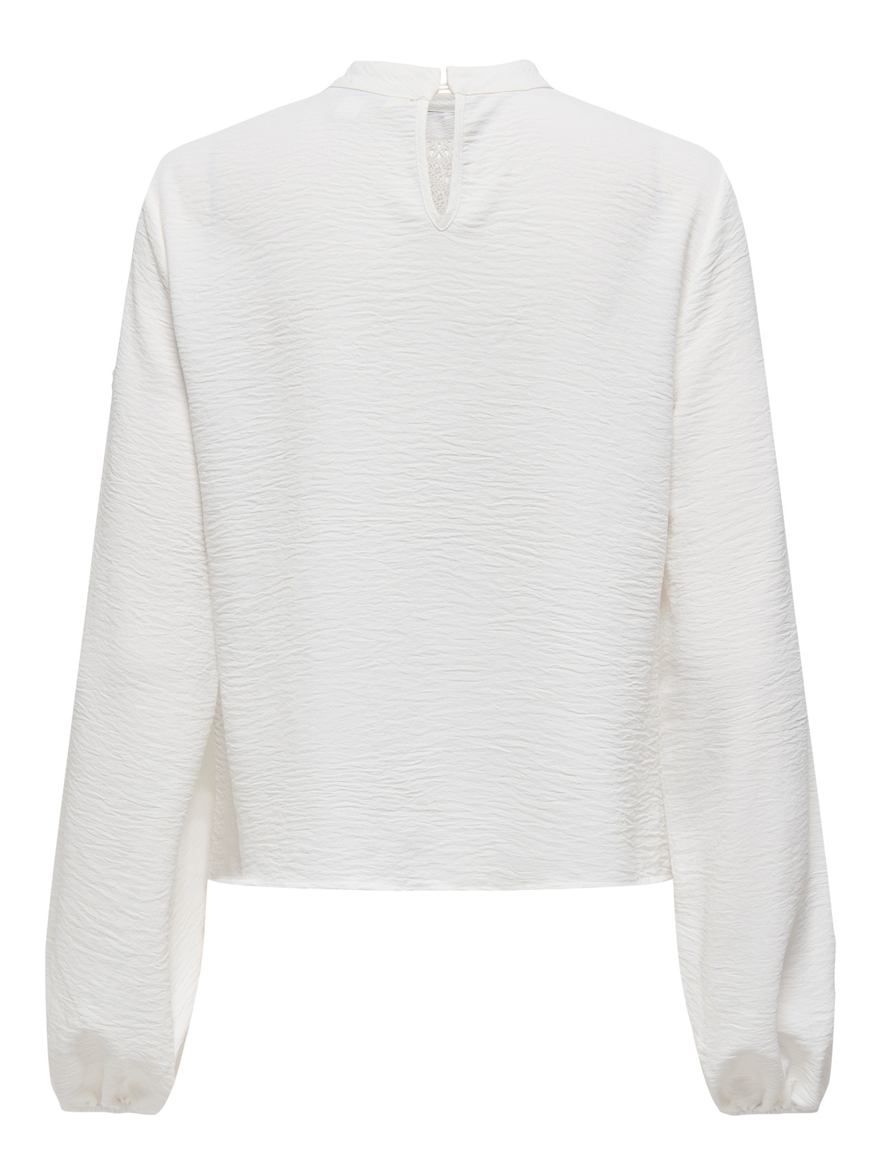 ONLY Redovno prianjanje Ovratnik košulje Elastične manžete Košulja -Cloud Dancer - 15354372