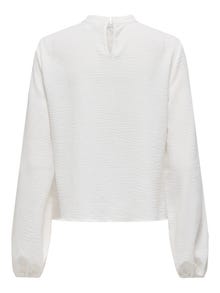 ONLY Redovno prianjanje Ovratnik košulje Elastične manžete Košulja -Cloud Dancer - 15354372