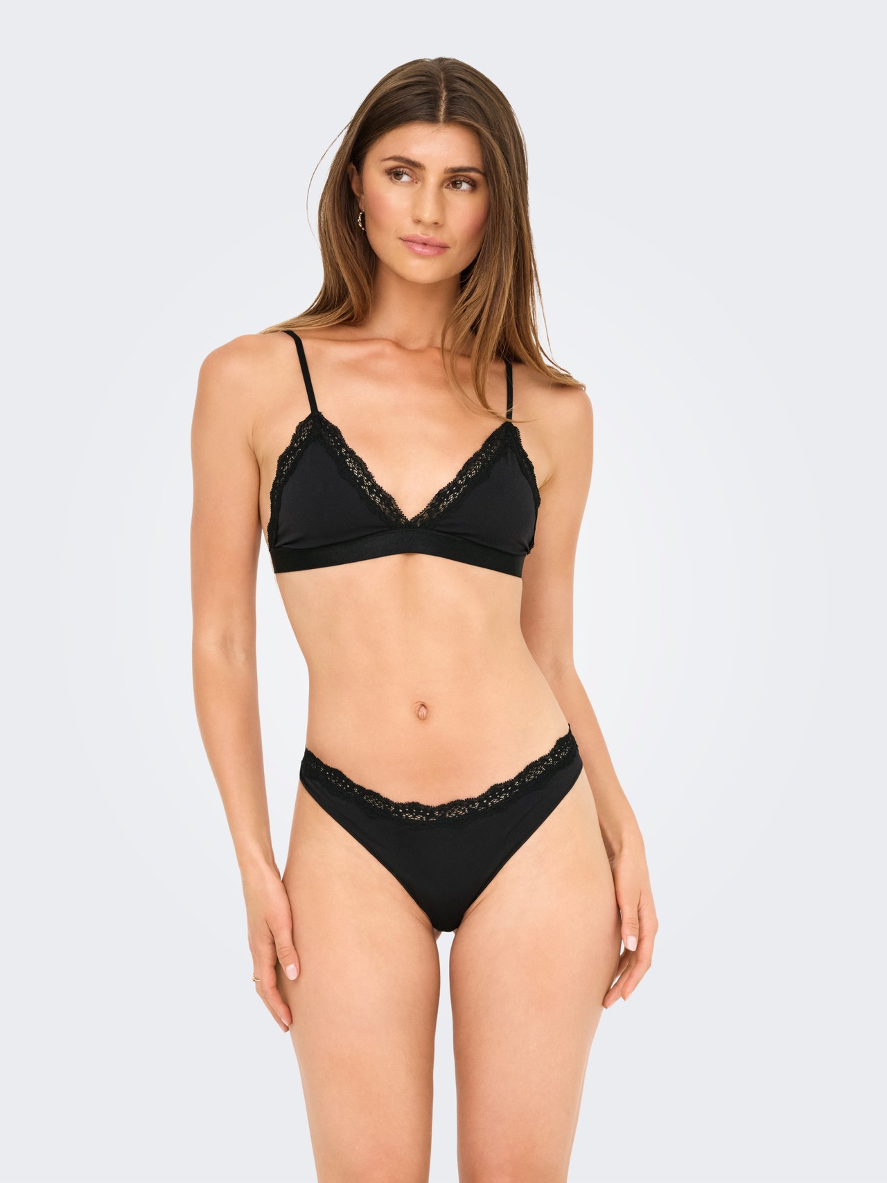 ONLY ONLVICKY Bralette Top -Black - 15354404