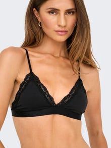 ONLY ONLVICKY Top estilo bralette -Black - 15354404