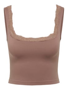 ONLY ONLVICKY Västtopp -Cognac - 15354408