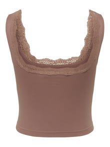 ONLY ONLVICKY Västtopp -Cognac - 15354408