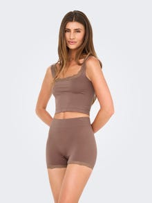 ONLY ONLVICKY Västtopp -Cognac - 15354408