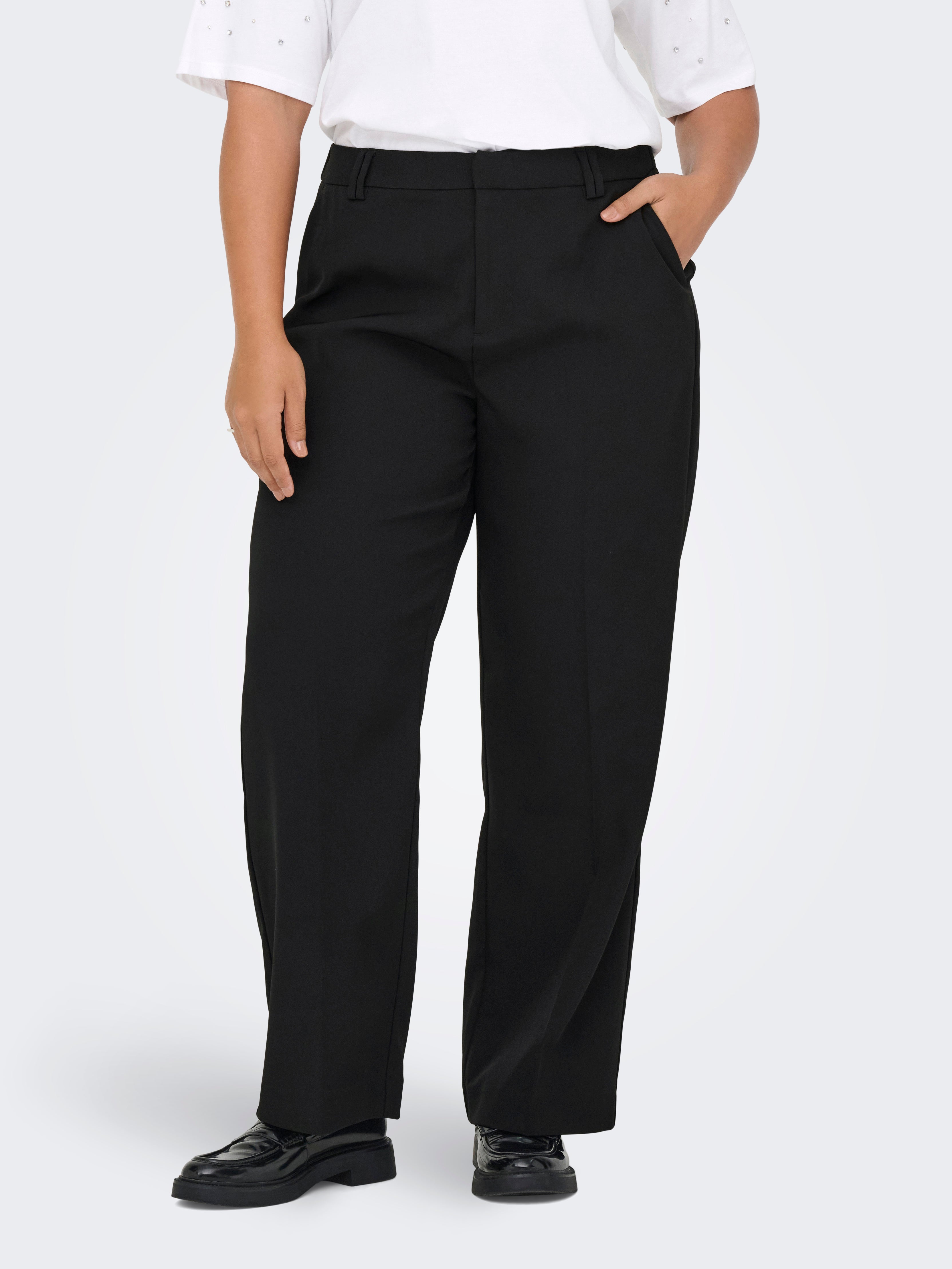 Carelly Weiter Beinschnitt Hose Mit Weitem Beinschnitt