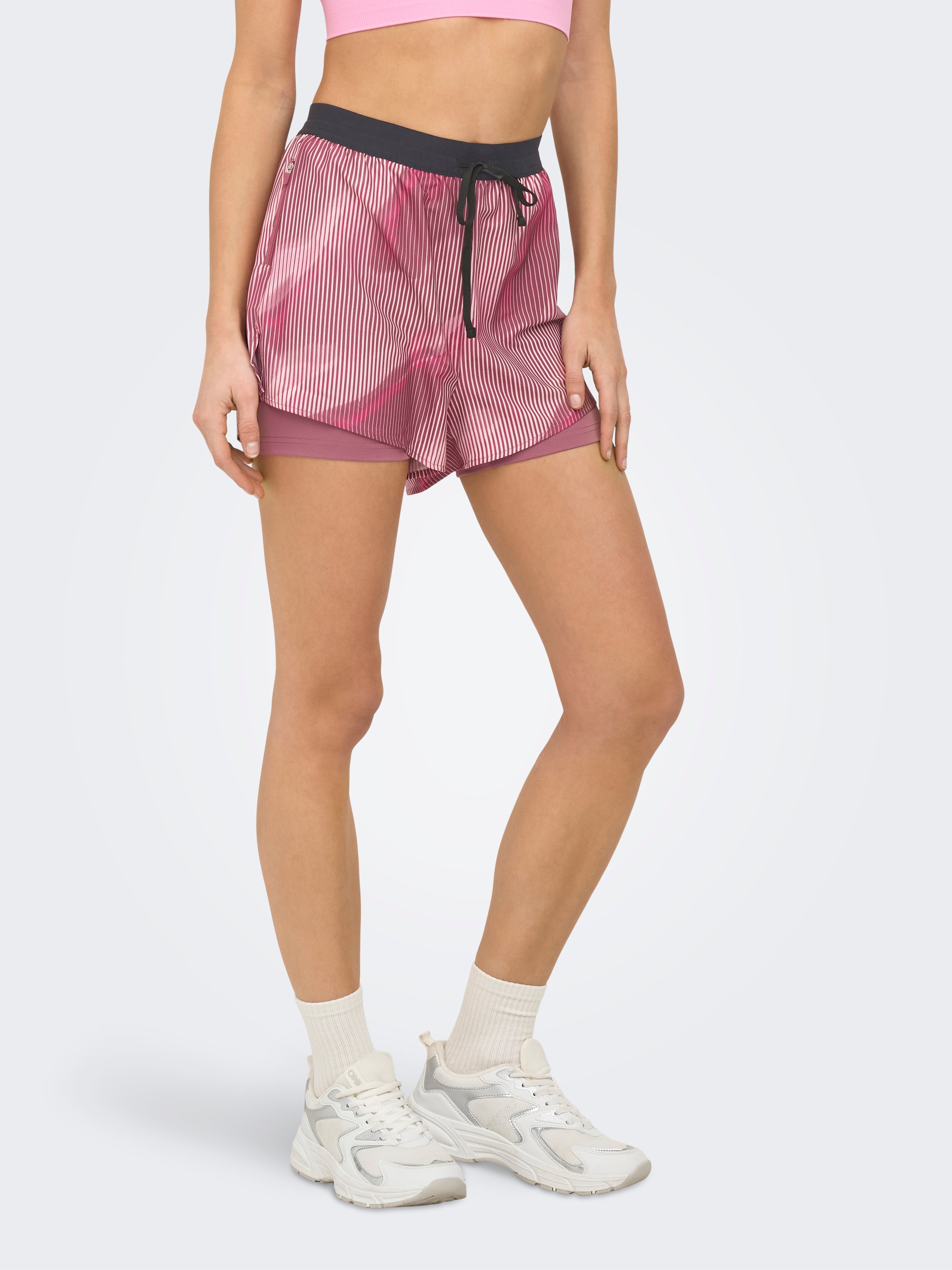Onpwaves-2 Hohe Taille Enger Schnitt Shorts