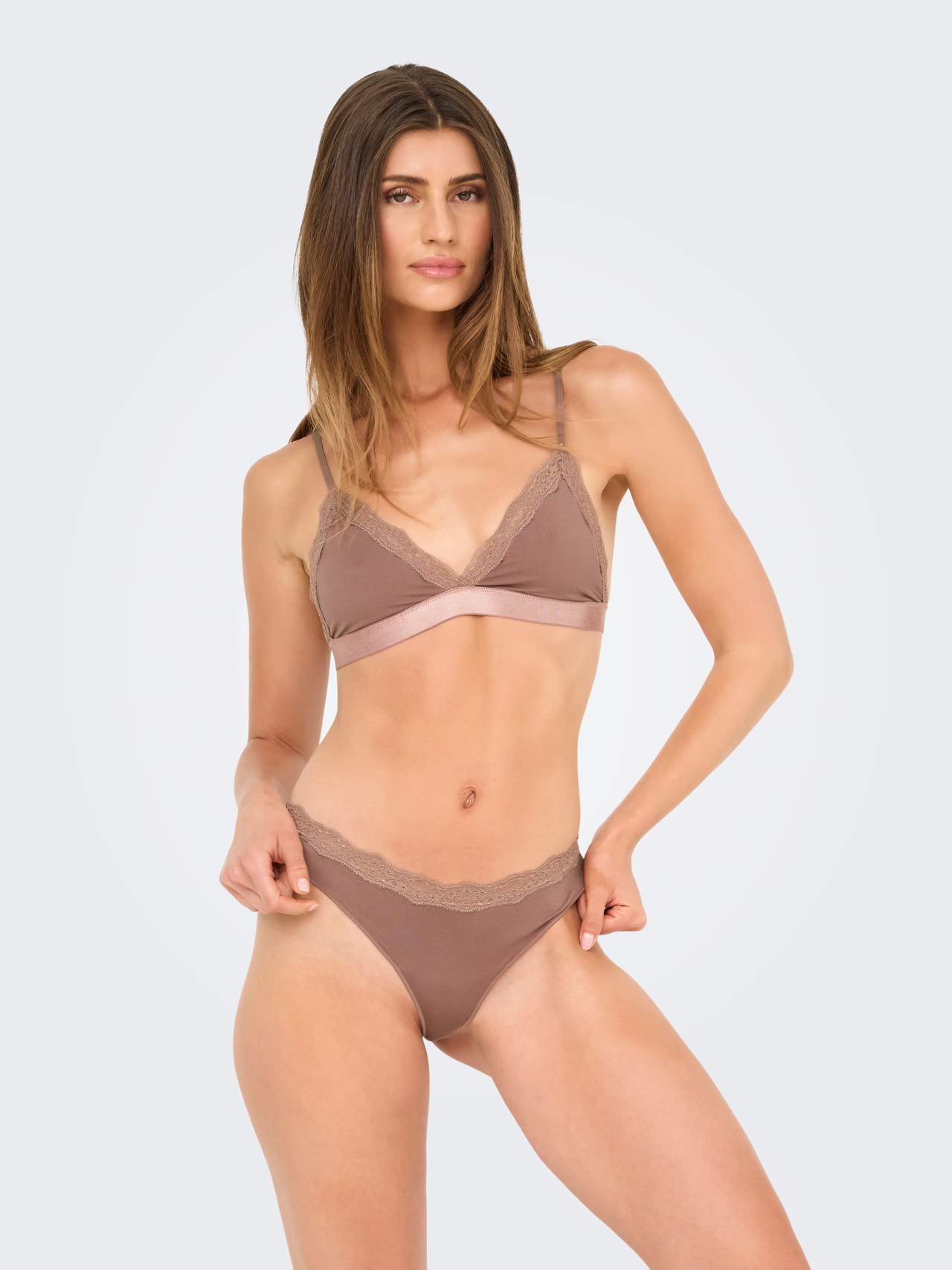 ONLY ONLVICKY 2-pack maillot de bain -Cognac - 15354513