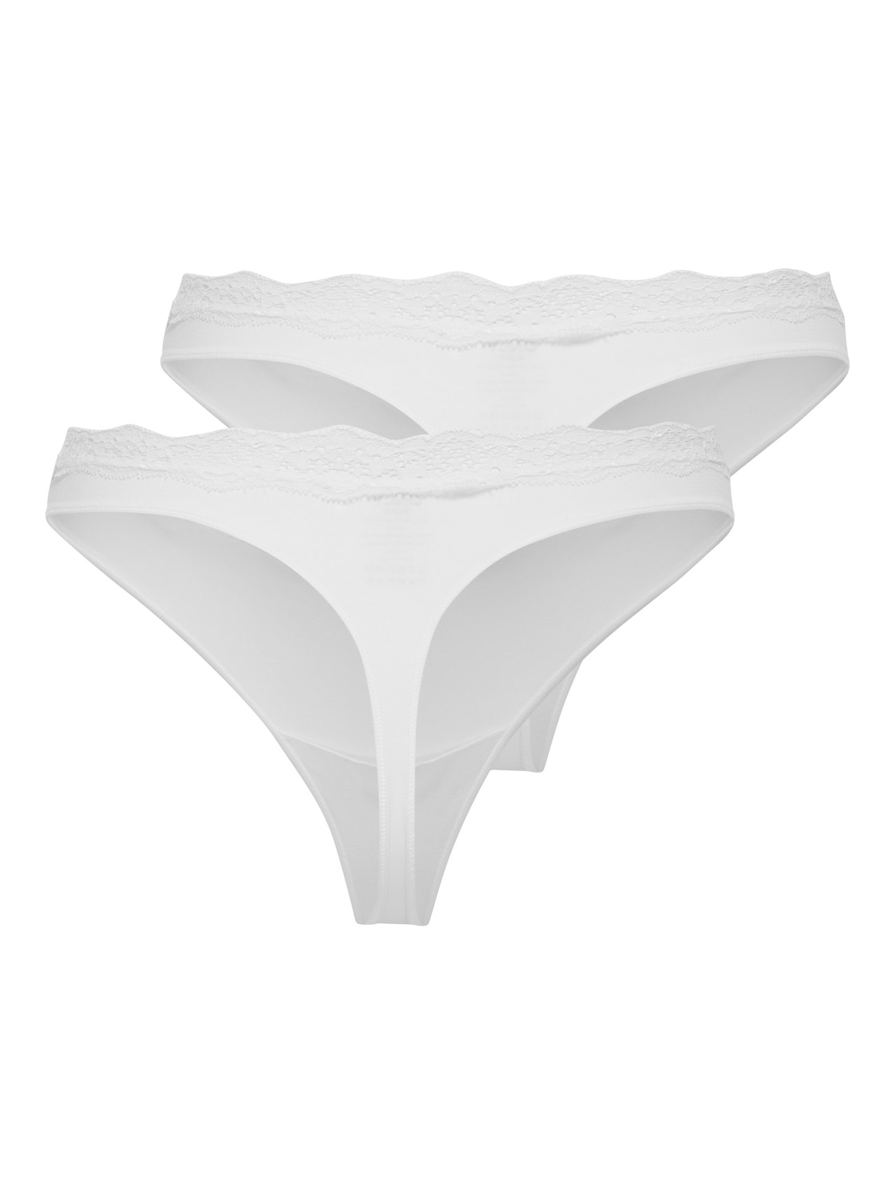 ONLY ONLVICKY 2-pack maillot de bain -Bright White - 15354513