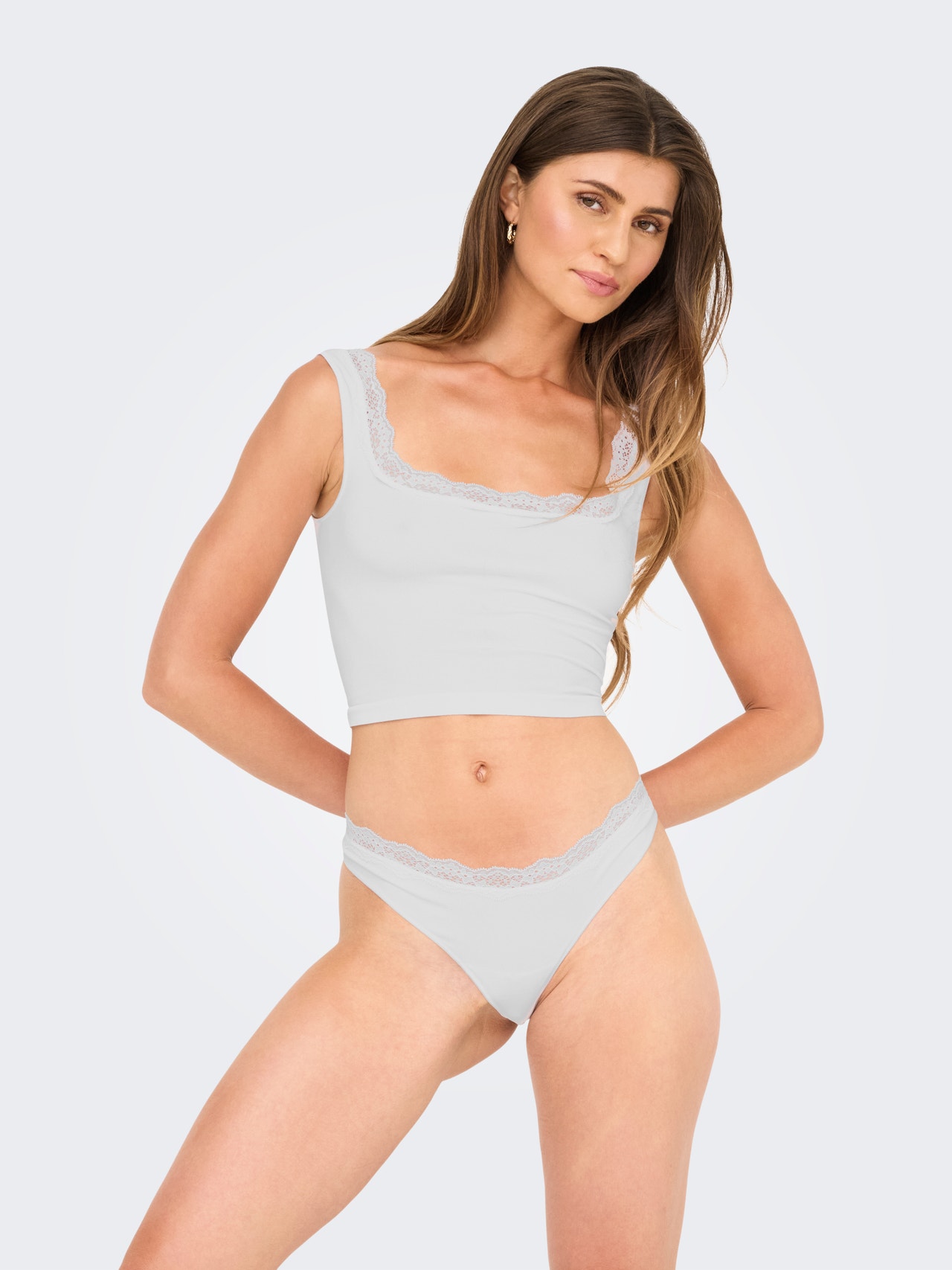 ONLY ONLVICKY 2-pack maillot de bain -Bright White - 15354513