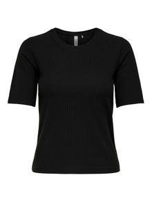 ONLY ONPSEREN T-shirt -Black - 15354536