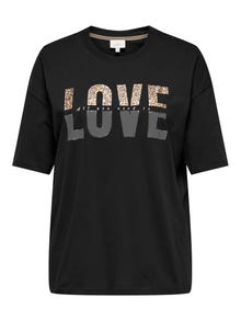 ONLY CARKOURTNEY T-paita -Black - 15354558