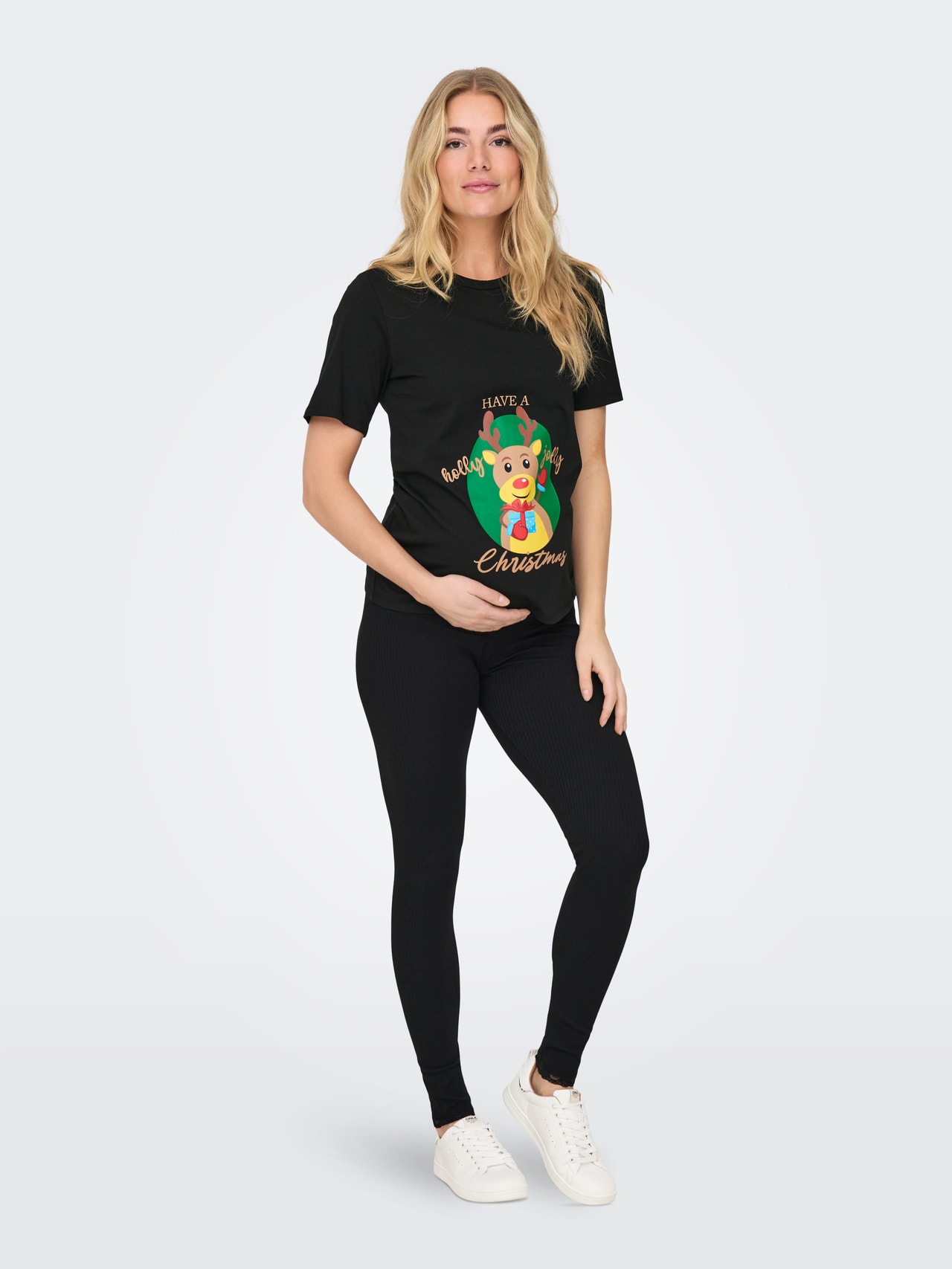 ONLY OLMPOP T-shirt -Black - 15354823
