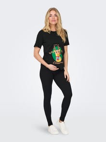 ONLY OLMPOP T-shirt -Black - 15354823